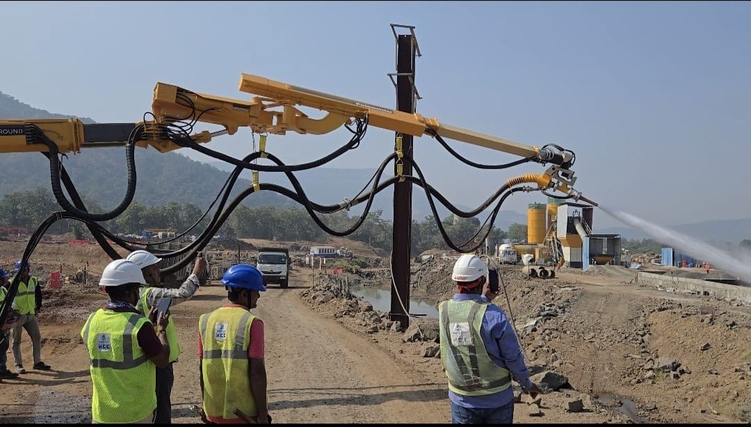 Proven Tunnel Shotcreting Performance in Extreme Site Conditions