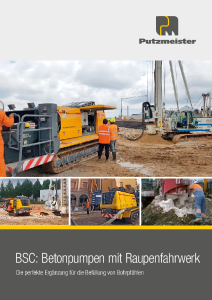 BSC Raupenbetonpumpen Prospekt DE