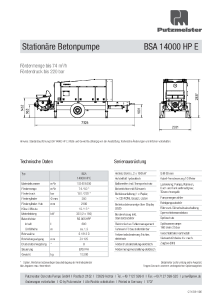 BSA 14000 HP E Typenblatt DE